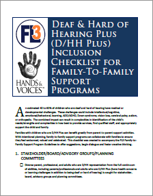 Deaf Plus Inclusion book cover