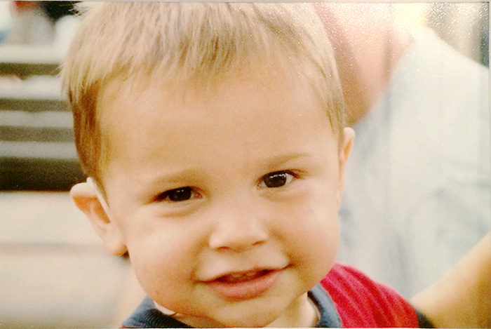 Smiling toddler